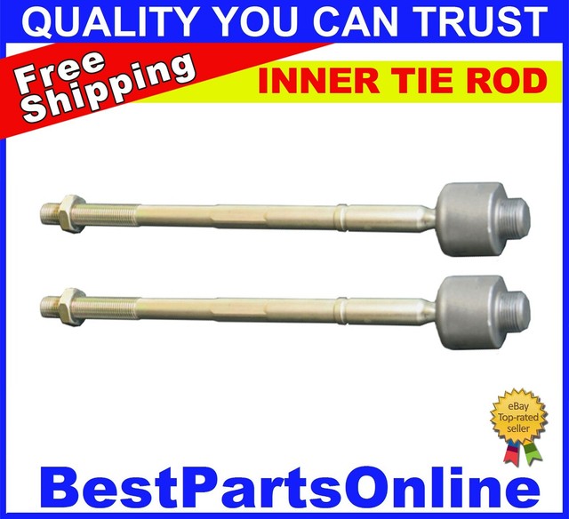 2pc Inner Tie Rod For Chevrolet Silverado 9907 GMC Sierra 9907 RWD