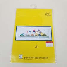 Permin of Copenhagen Danish Art CLOWN PARADE Cross Stitch leaflet 151329