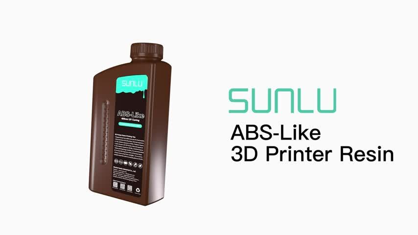 ADD PAY 3】SUNLU 1KG 3D Printer Resin Standard/Water Washable