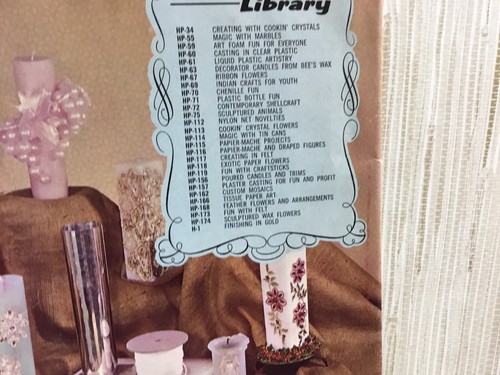 Poured Candles and Trims Vintage 1965 Hazel Pearson Handicrafts Booklet - Picture 7 of 9