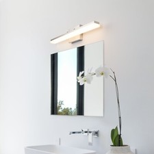 24in Modern LED Vanity Light for Bathroom Lighting Dimmable 24w 3000K Brushed