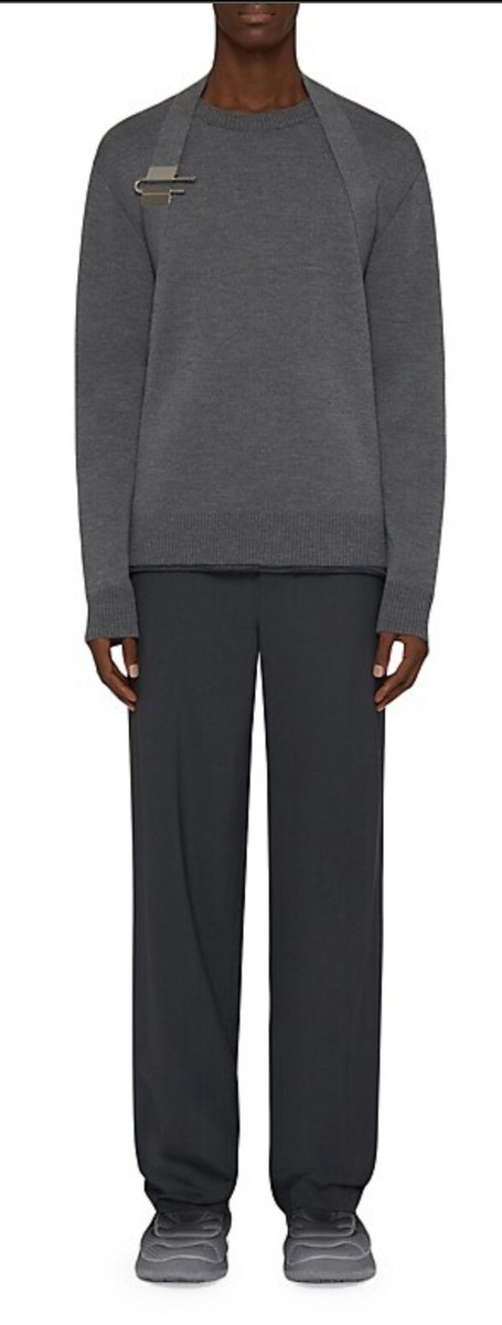 【新品・正規品】GIVENCHY LOCK HARNESS クルーネックニットM 新品・正規品】GIVENCHY LOCK HARNESS クルーネックニットM