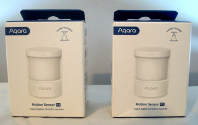 Aqara Zigbee Motion Sensor P1 Upgraded Version Security Home Automation Lot of 2