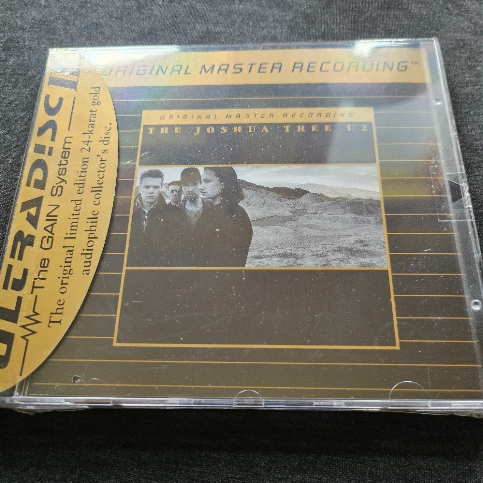 New U2 THE JOSHUA TREE MFSL GOLD CD FACTORY SEALED Mobile Fidelity