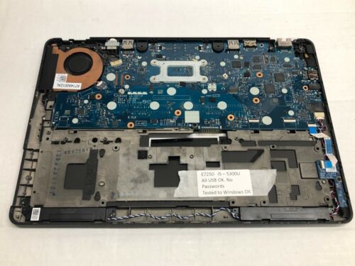 DELL E7250 laptop MOTHERBOARD i5 5200u 2.3GHz P/N 0G9CNK 89XM3 5 Available - Picture 1 of 5