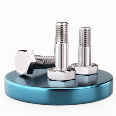 304 Stainless Steel External Hexagonal Half-Thread Screw Extension M6-M27