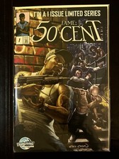 FAME: 50 CENT #1 (CAIO CACAU PUNISHER HOMAGE) COMIC BOOK ~ TIDAL WAVE