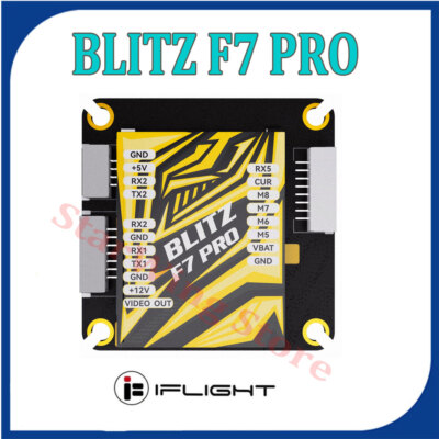 iFlight BLITZ H7 Pro Flight Controller 4S-12S STM32H743 Tramp VTX for FPV