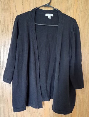 Cardigan Siva Noir Taille M - Occasion En Très Bon état, Coupe Regular Pour Homme - Style Décontracté Et Confortable