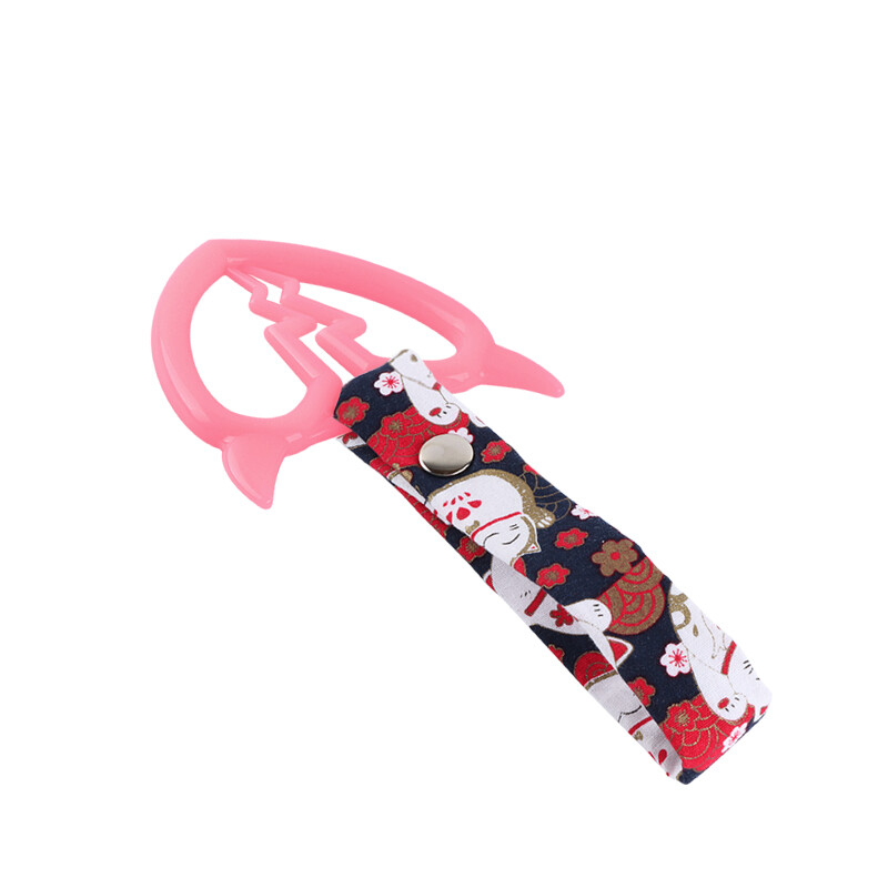 Car Accs JDM Devil Broken Heart TSURIKAWA Pink Ring BK Cats