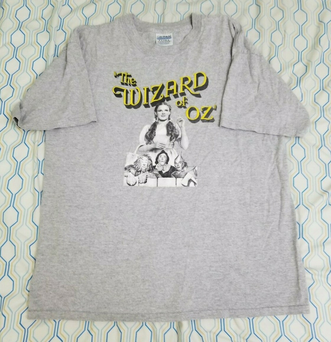 Vintage 90s Wizard of Oz Movie T Shirt Promo Dorothy Characters