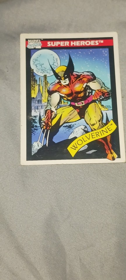 PRISTINE 1990 MARVEL UNIVERSE WOLVERINE RARE THE HOLY GRAIL! IN MARVEL ...