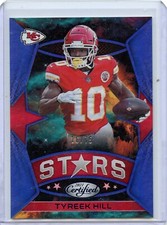  2021 Certified Certified Stars Mirror Blue #6 Tyreek Hill 16/75