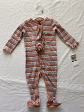 NEW- 7 for All Mankind Pajamas 2 Piece- Striped- Multicolor- US Babies Size 3-6M