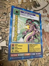 Digimon Digi Battle Magnadramon Mo-10 Vintage Movie Promo Card