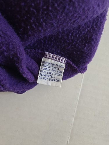 Vintage 90's Starter Los Angeles Lakers Pullover Sweater 1/4 Zip Men's XL - Picture 8 of 8