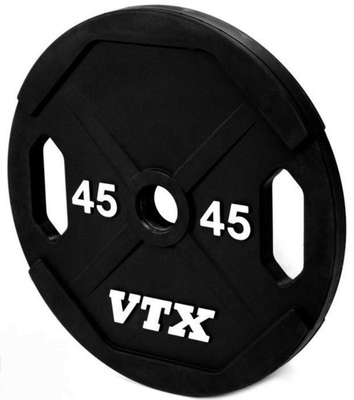 #ad TROY VTX URETHANE 45 LB PAIR OLYMPIC PLATES CONFIRM FACTORY REBATE INVENTORY* $199.95