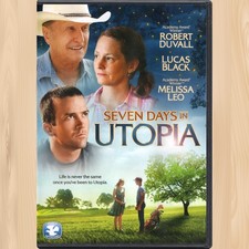 Robert Duvall SEVEN DAYS IN UTOPIA DVD Melissa Leo LUCAS BLACK Kathy Baker  0225