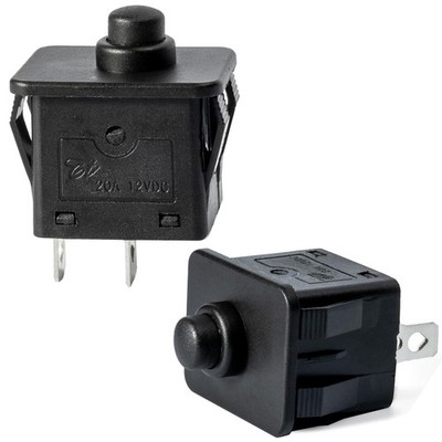 2 Pcs 12volt 6volt 2Pin Plunger Type Power Wheel Foot Pedal Switch Accelerato...
