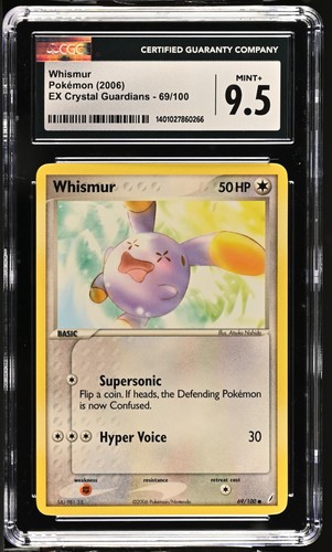 Whismur graded CGC 9.5 for sale on eBay