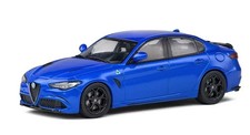 1/43 Alfa Romeo Giulia Quadrifoglio Misano Blue 2020 Diecast Car Solido S4313104