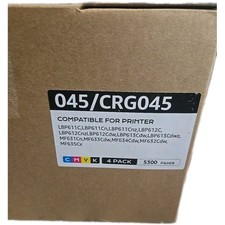 4PK 045 / CRG045 Toner for Canon i-SENSYS MF631Cn LBP611Cn MF635Cx LBP-613Cdw