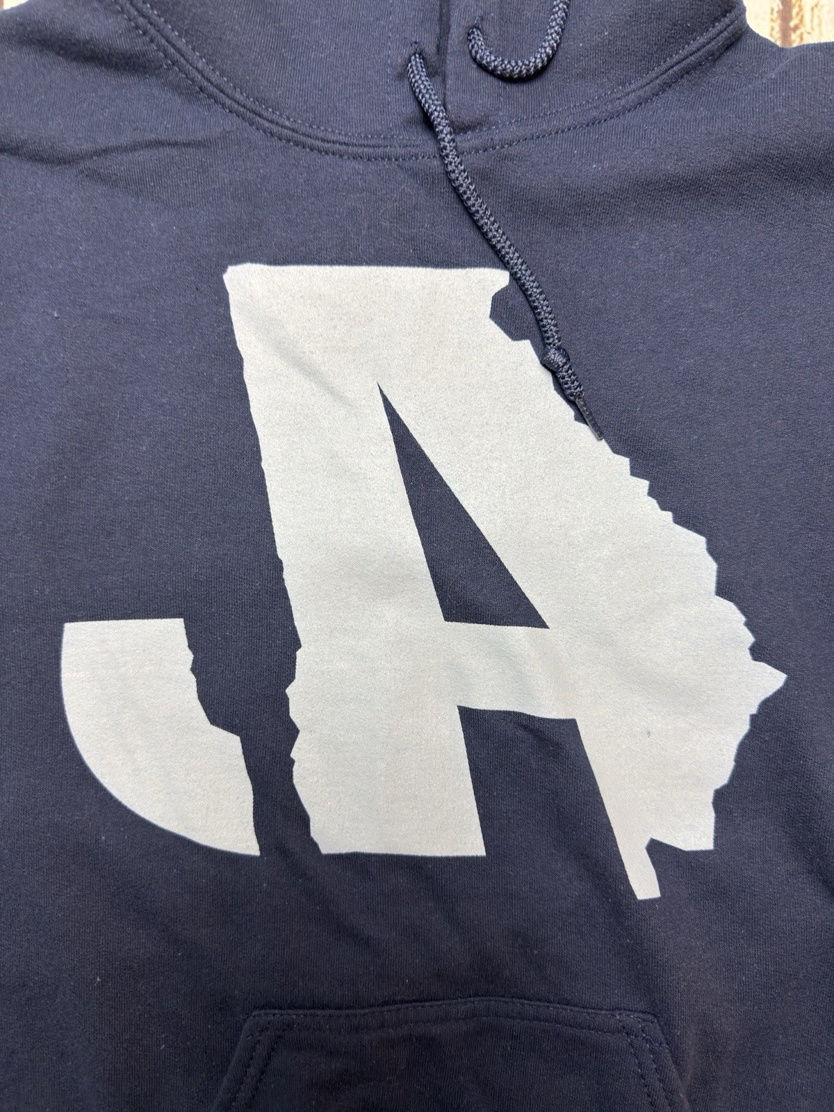 Jason Aldean Rock N Roll Cowboy Tour Men's Navy Concert Hoodie Sweatshirt - Sz S image 2