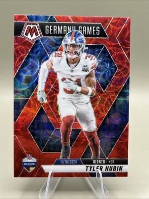2025 Mosaic Tyler Nubian German Games Red Scope Prizm