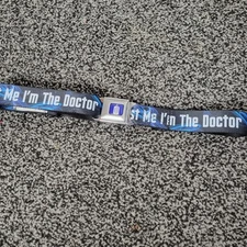 BUCKLE-DOWN Doctor Who Matt Smith Tardis Seatbelt Belt, Adjustable