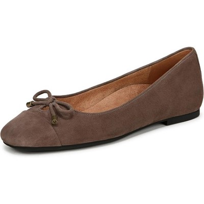 Vionic Klara Women's Flats Driftwood Suede 