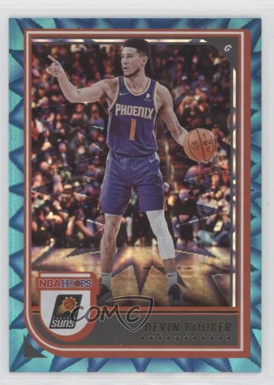 2022-23 Panini NBA Hoops Teal Explosion Devin Booker #164 9o3