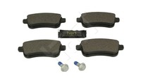 Hinterachse Hart 260 733 Bremsbelagsatz, Scheibenbremse FüR Renault