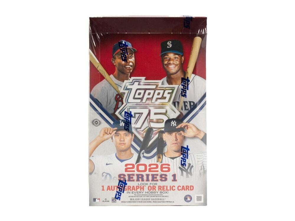 2026 Topps Series 1 Baseball Hobby Box | eBay
