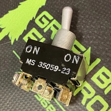 MS35059-23 - ARROW HART - 2 POLE, DOUBLE THROW, SINGLE SWITCH UNIT