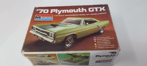 Vintage Monogram ‘70 Plymouth GTX Model Car Kit