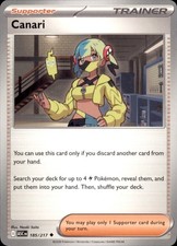 Canari 185/217 Uncommon Ascended Heroes Pokemon Near Mint