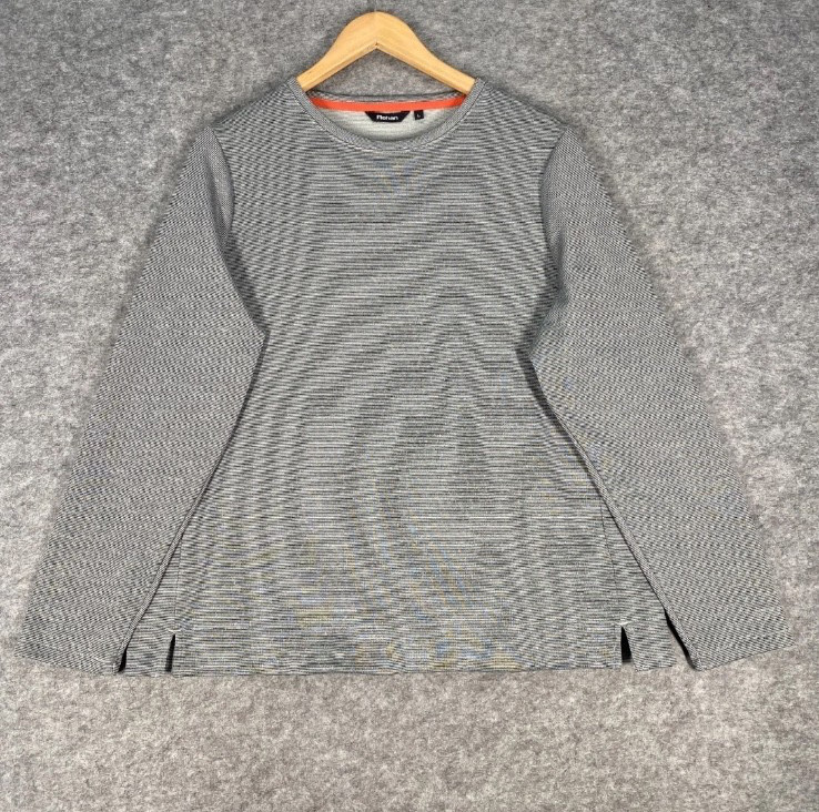 Rohan Freyer Crew Top Womens Large Grey Walking Hiking