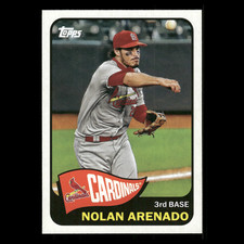 Nolan Arenado #T65-21 2021 Topps 1965 Redux St. Louis Cardinals Baseball Card