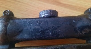 ZF4 Zielfernrohr Wehrmacht ZF 4 DOW Scharfschützen K98 G43 KEIN ZIELACHT