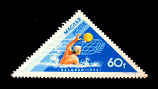 Hungary Stamps Scott 2262 Sports Water Polo 60 Filler 1973 Used NG