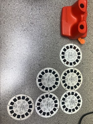 3D View-Master Vintage Phototype Slide Viewer Reel Masters With Reels