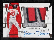 2022 National Treasures Rookie Material Signatures 54/99 Jarren Duran Auto 0j8f
