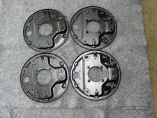 4 Restored 1946-48 Ford Front Rear Brake Backing Plates Juice V8.
