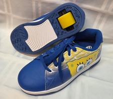 Heelys Youth Size 5 SpongeBob Squarepants Sneaker Shoes Skates Limited Edition