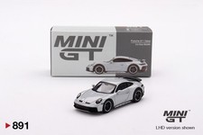 Mini GT 1:64 Porsche 911 Dakar Ice Gray Metallic MGT00891 Diecast Model Car New