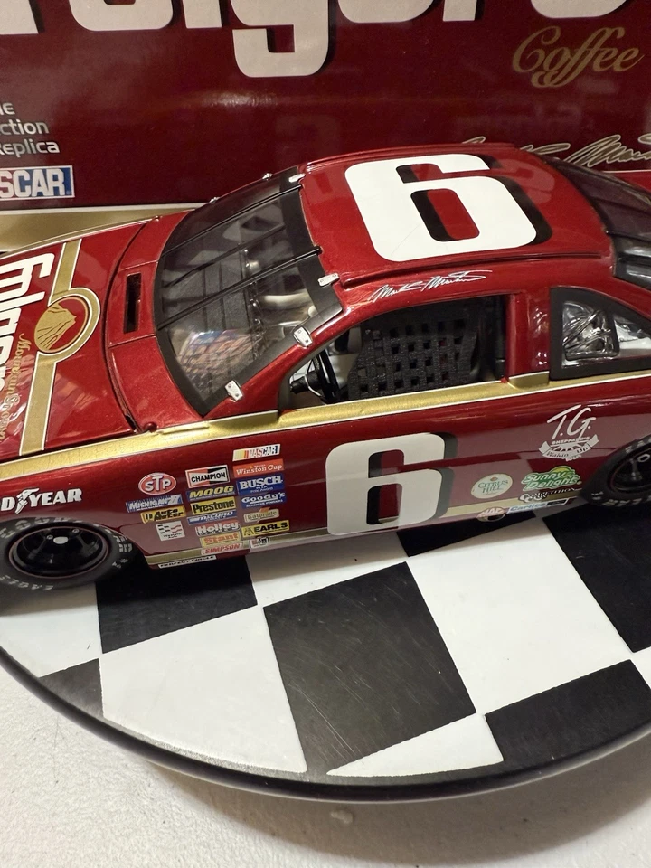 Mark Martin #6 Folgers 1989 Team Caliber Vintage Series 1/24 Nascar Diecast - Image 4 of 4