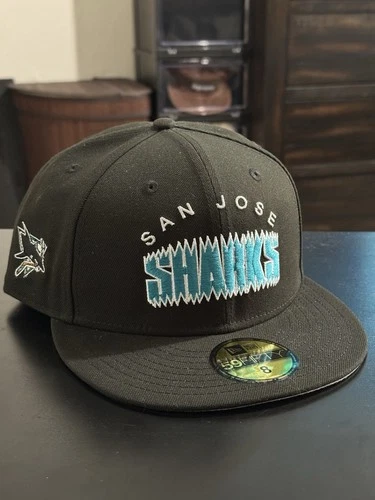 Hat Club San Jose Sharks Chomp Variety NHL New Era Fitted Hat Cap 59fifty 8