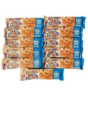 (11)pk Cinnamon toast crunch treats king size, BB 08/26