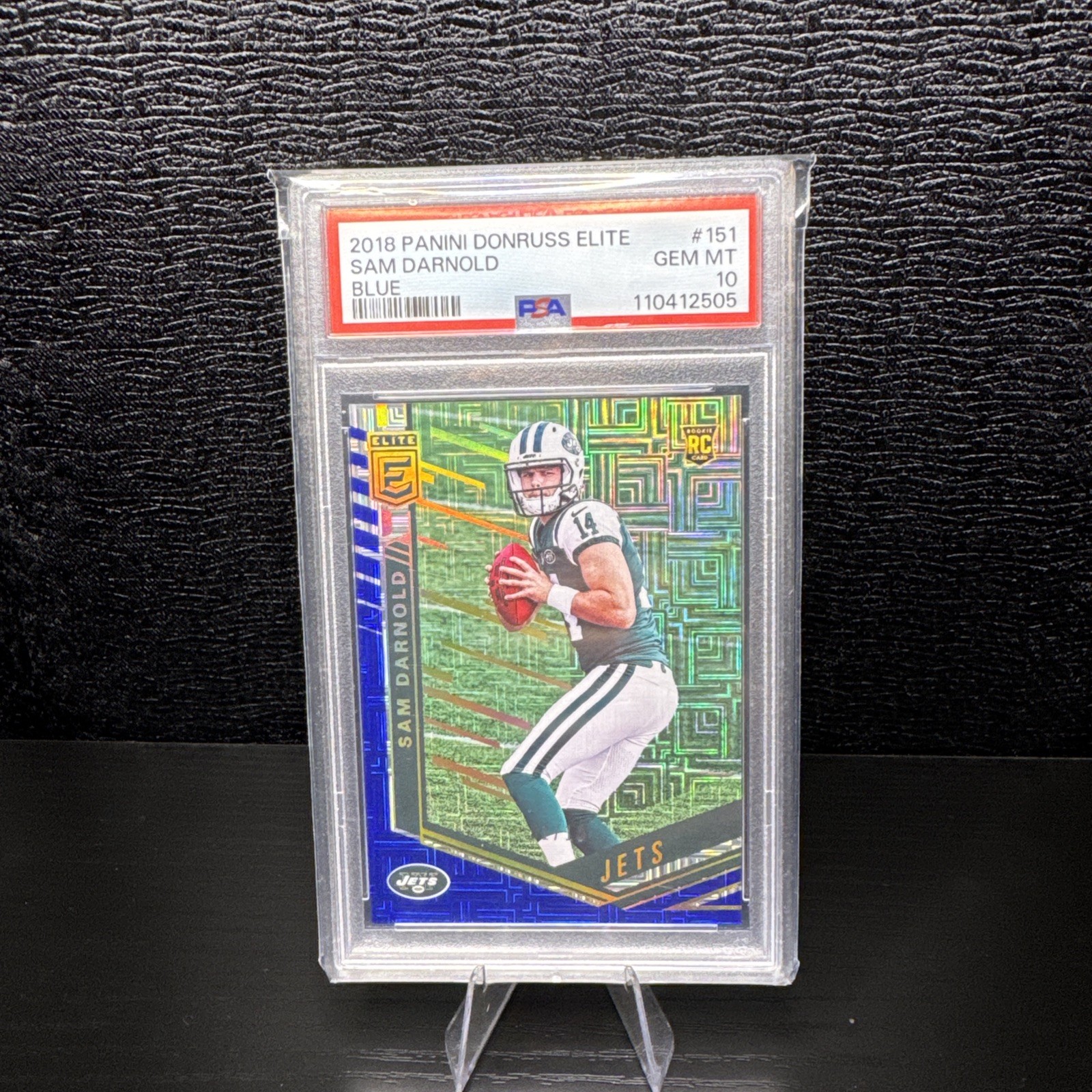 Sam Darnold Panini Donruss Elite #151 Blue