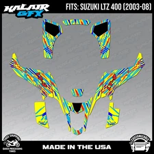 Graphics Kit for SUZUKI LTZ400 LTZ-400 (2003-2008) Reflex Series - Krazy